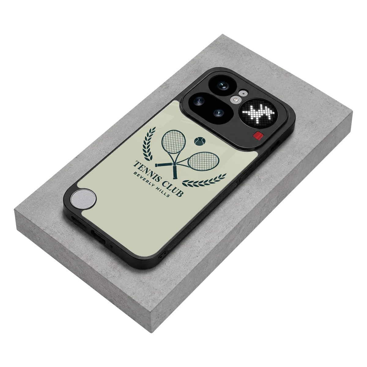 Tennis Club BH stylish phone case for nothing phone 4a pro | glossy glass and slim fit