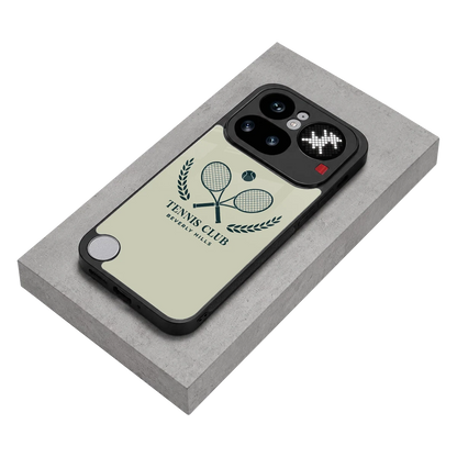 Tennis Club BH stylish phone case for nothing phone 4a pro | glossy glass and slim fit