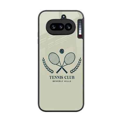 Tennis Club BH back phone cover | glass case for nothing phone 4a