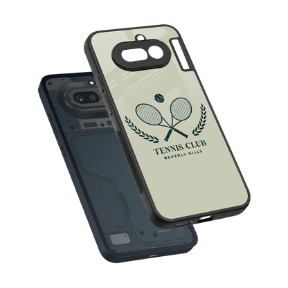 Tennis Club BH sleek nothing phone 4a cover with tempered glass back and TPU edges