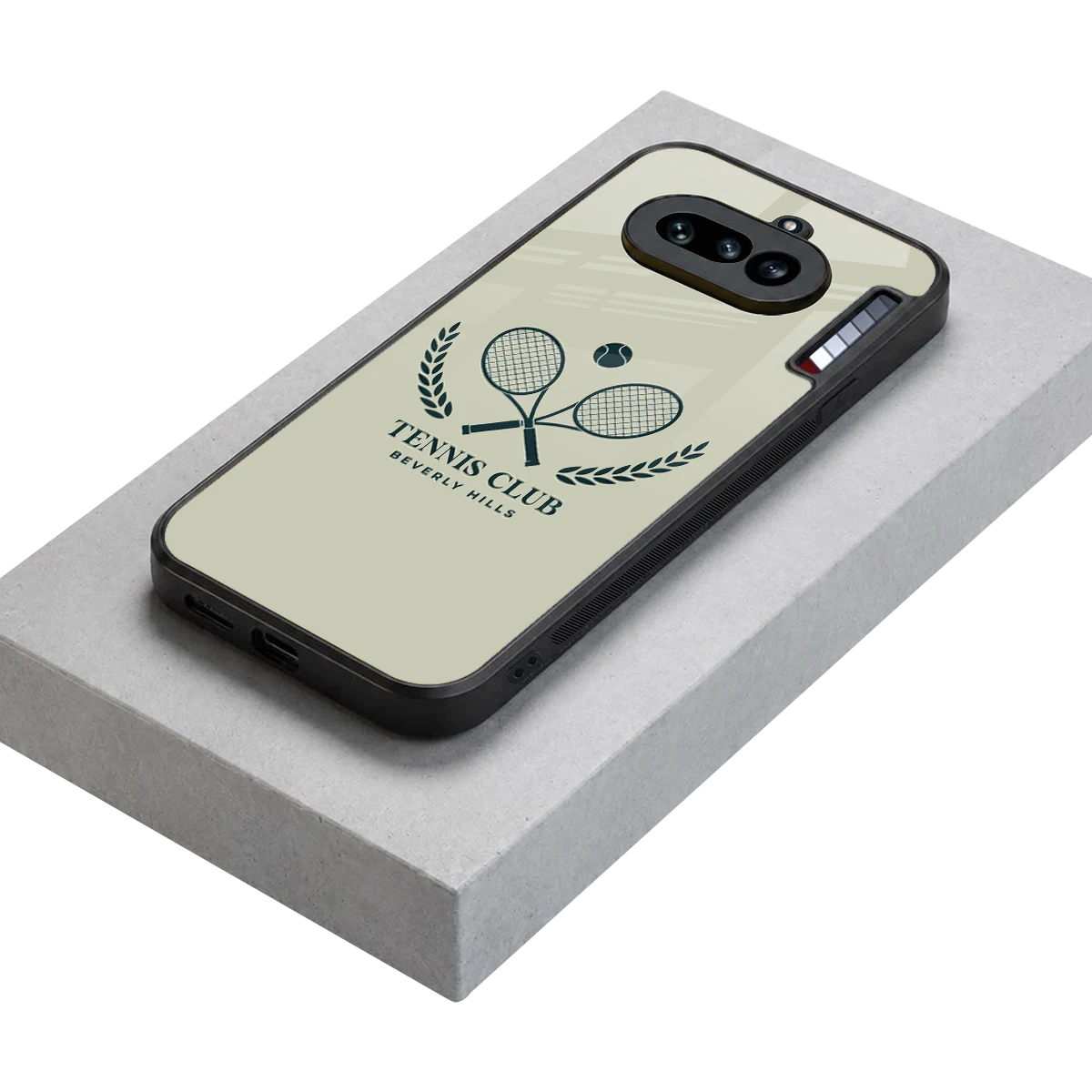 Tennis Club BH stylish phone case for nothing phone 4a | glossy glass and slim fit