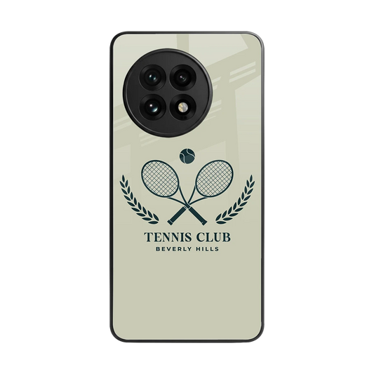Tennis Club BH back phone cover | glass case for oneplus 13r