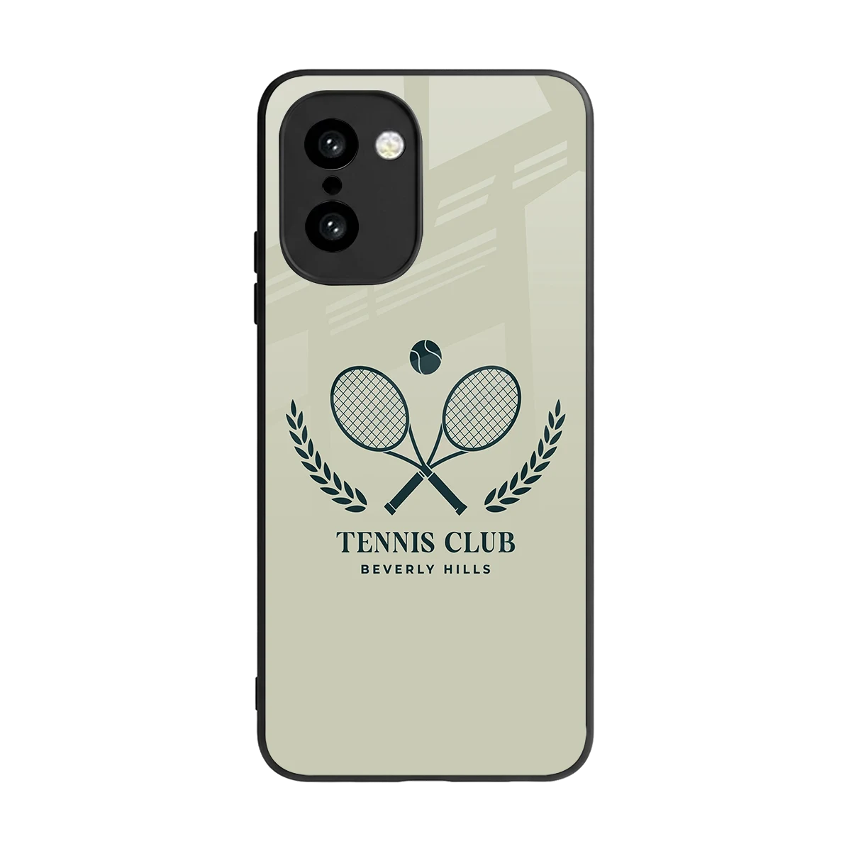 Tennis Club BH back phone cover | glass case for oneplus 15r