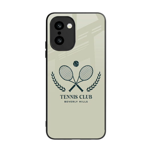 Tennis Club BH back phone cover | glass case for oneplus 15r