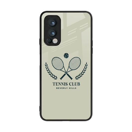 Tennis Club BH back phone cover | glass case for oneplus nord 2