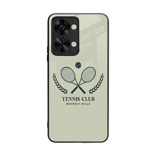 Tennis Club BH back phone cover | glass case for oneplus nord 2t