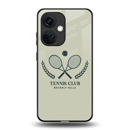 Tennis Club BH back phone cover | glass case for oneplus nord ce 3