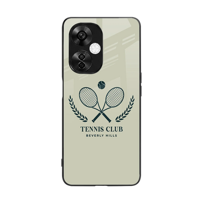 Tennis Club BH back phone cover | glass case for oneplus nord ce 3 lite
