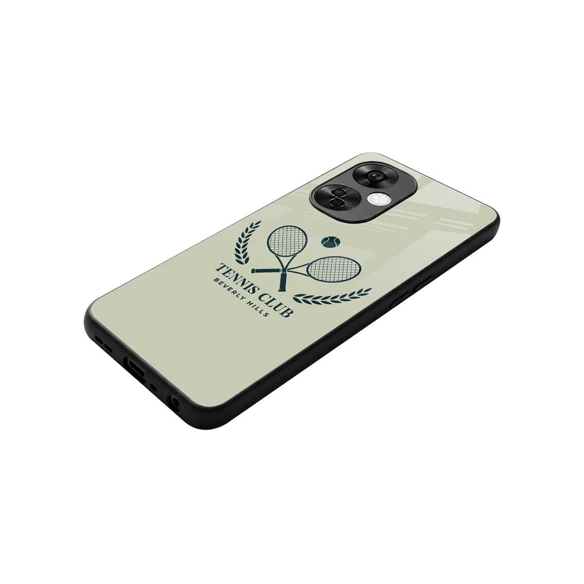 Tennis Club BH stylish phone case for oneplus nord ce 3 lite | glossy glass and slim fit