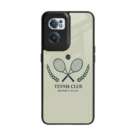 Tennis Club BH back phone cover | glass case for oneplus nord ce 2