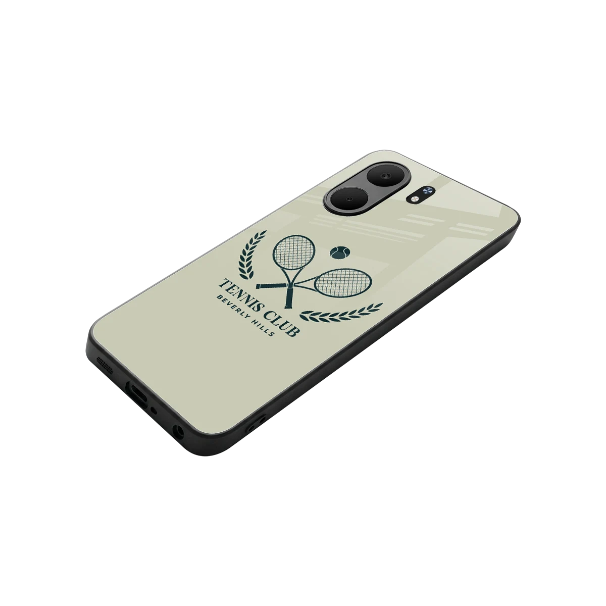 Tennis Club BH stylish phone case for oppo a5x 5g | glossy glass and slim fit