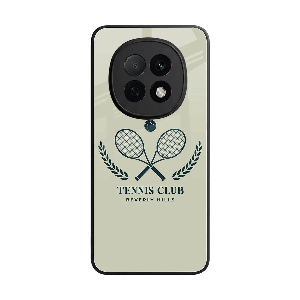 Tennis Club BH back phone cover | glass case for oppo f29 pro 5g
