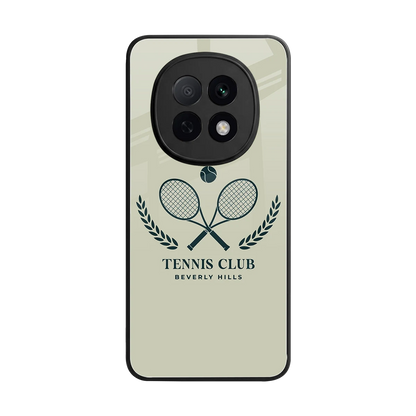 Tennis Club BH back phone cover | glass case for oppo f29 pro 5g