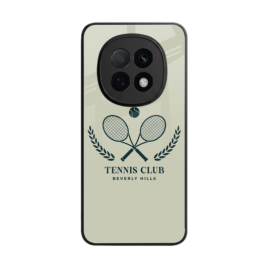 Tennis Club BH back phone cover | glass case for oppo f29 pro 5g