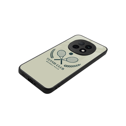 Tennis Club BH stylish phone case for oppo f29 pro 5g | glossy glass and slim fit