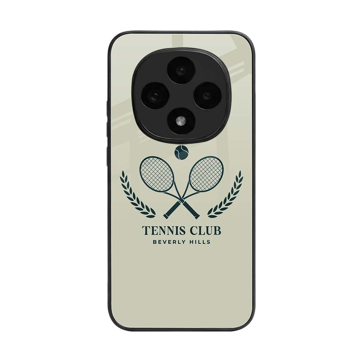 Tennis Club BH back phone cover | glass case for oppo f31 pro 5g