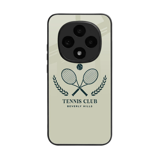 Tennis Club BH back phone cover | glass case for oppo f31 pro 5g