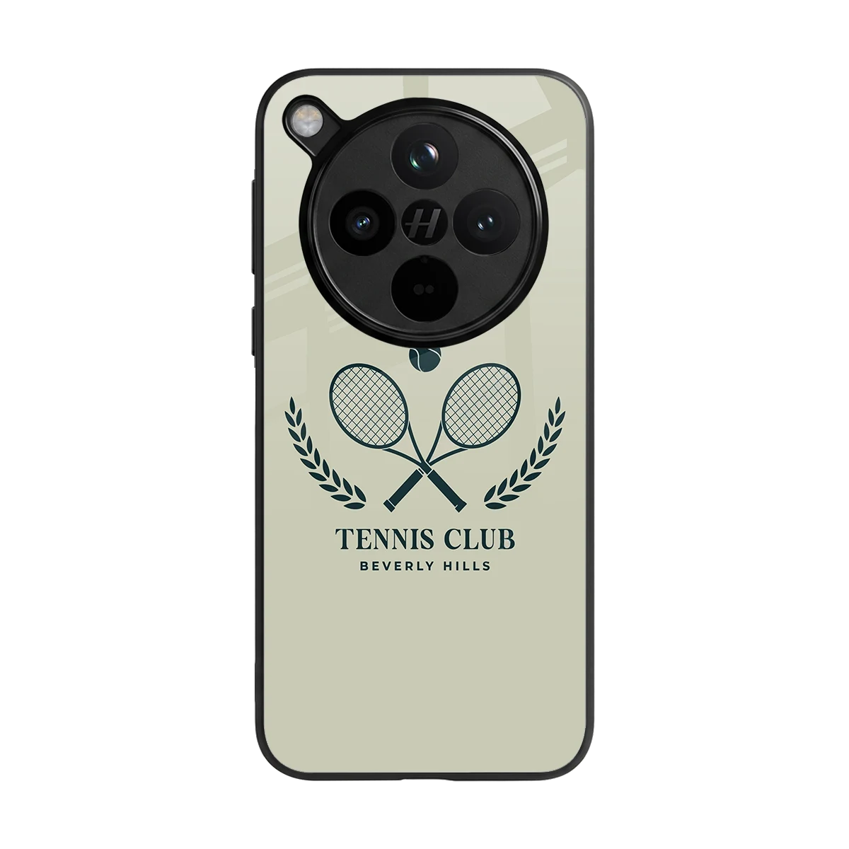 Tennis Club BH back phone cover | glass case for oppo find x8