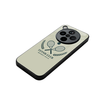 Tennis Club BH stylish phone case for oppo find x8 | glossy glass and slim fit