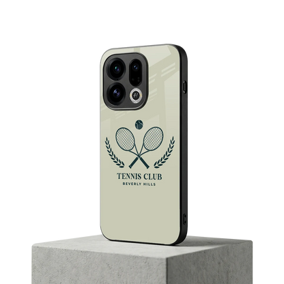 Tennis Club BH oppo find x9 mobile cover | shockproof glass phone case