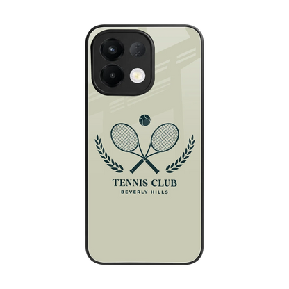 Tennis Club BH back phone cover | glass case for oppo k13 5g