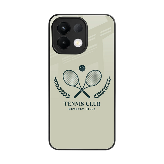Tennis Club BH back phone cover | glass case for oppo k13 5g