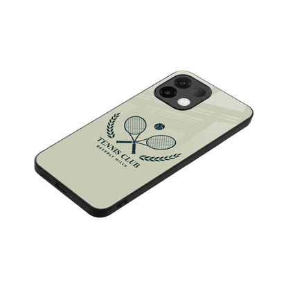 Tennis Club BH stylish phone case for oppo k13 5g | glossy glass and slim fit