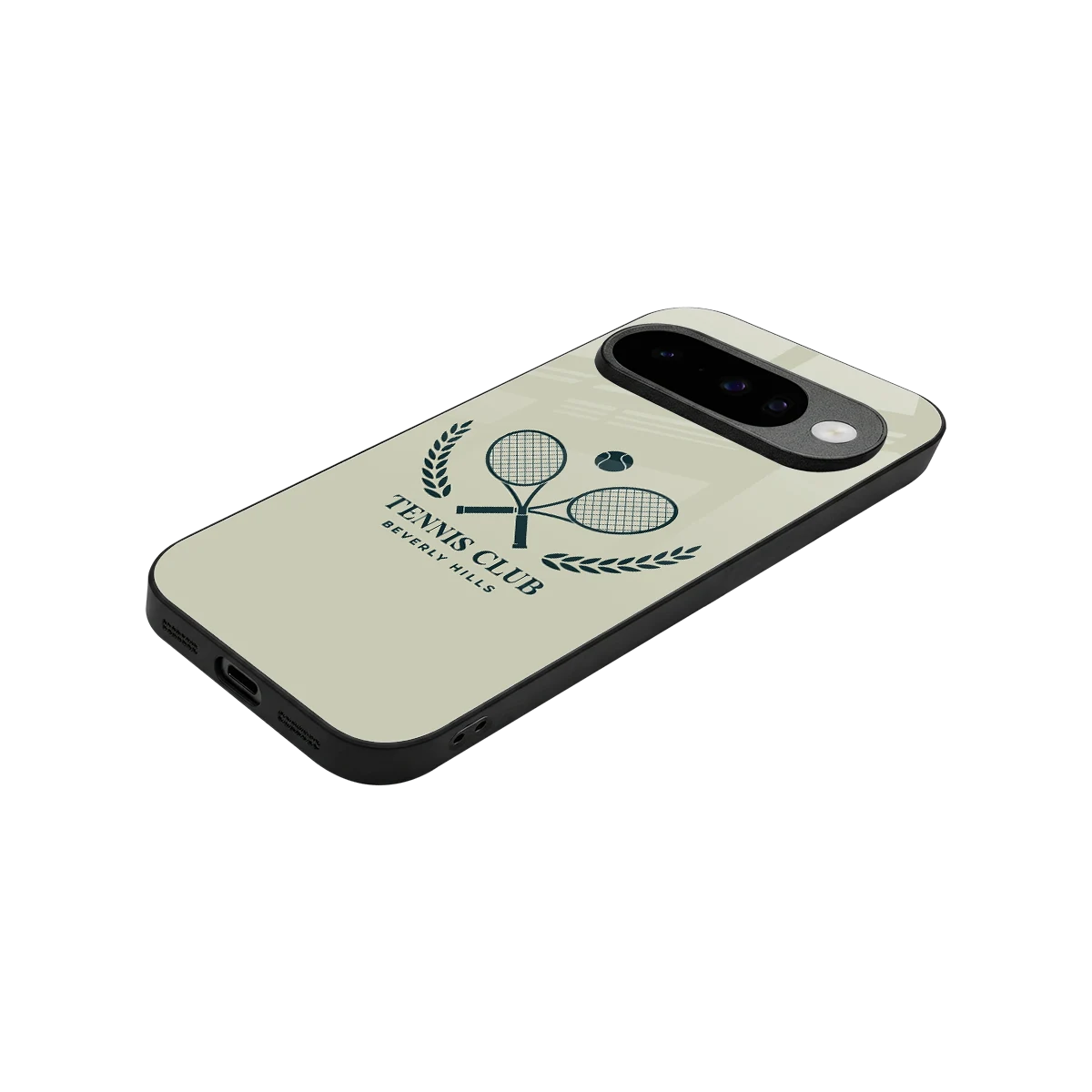 Tennis Club BH stylish phone case for google pixel 10 | glossy glass and slim fit