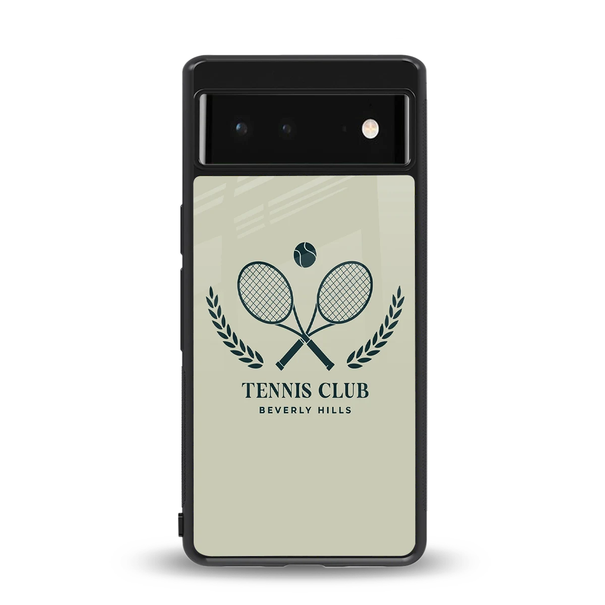 Tennis Club BH back phone cover | glass case for google pixel 6