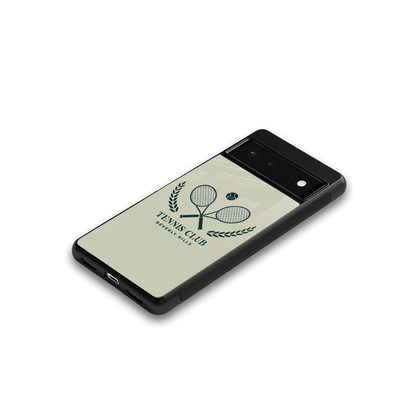 Tennis Club BH google pixel 6 mobile cover | shockproof glass phone case