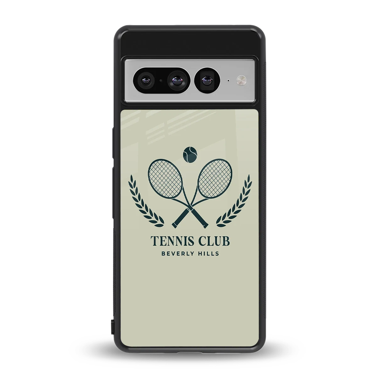 Tennis Club BH back phone cover | glass case for google pixel 7 pro