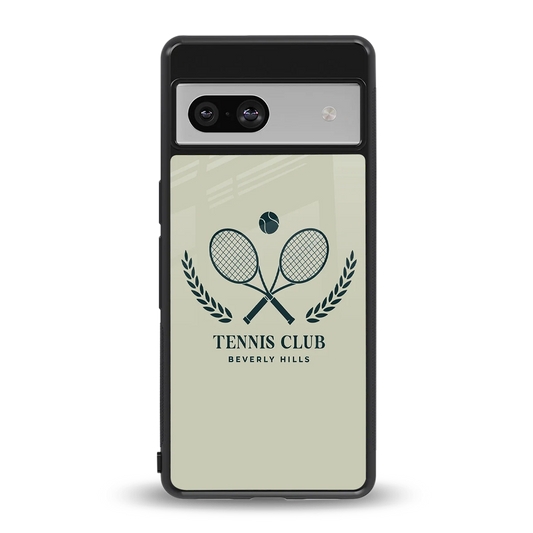 Tennis Club BH back phone cover | glass case for google pixel 7a