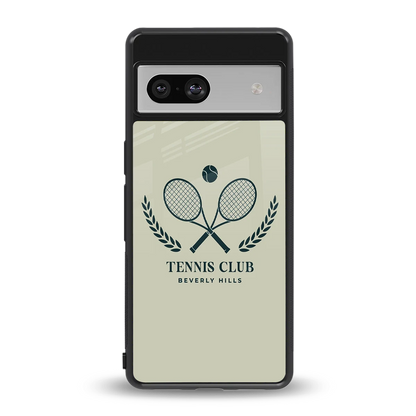 Tennis Club BH back phone cover | glass case for google pixel 7