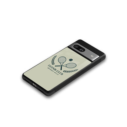 Tennis Club BH google pixel 7a mobile cover | shockproof glass phone case