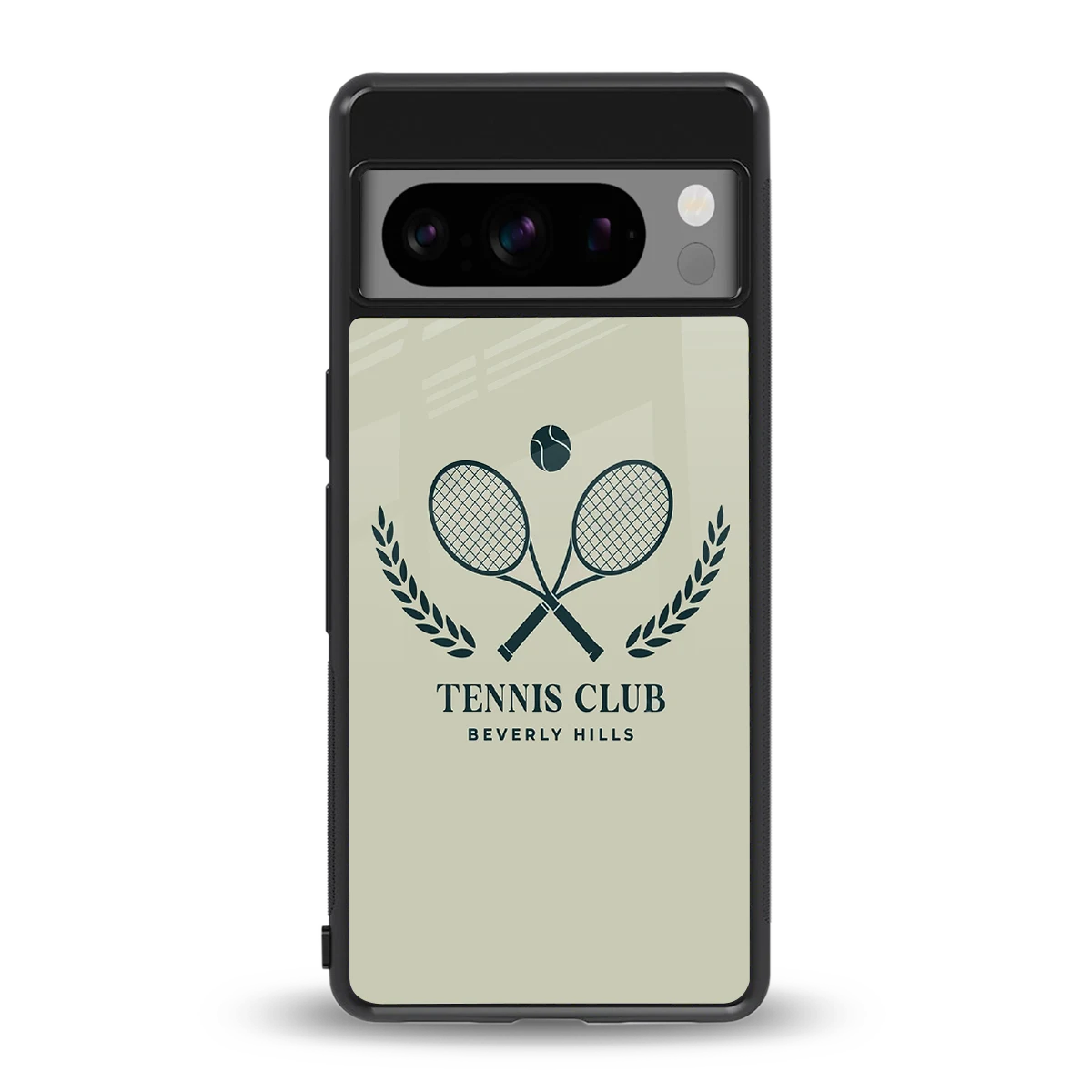 Tennis Club BH back phone cover | glass case for google pixel 8 pro