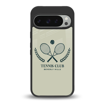 Tennis Club BH back phone cover | glass case for google pixel 9 pro xl