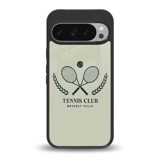 Tennis Club BH back phone cover | glass case for google pixel 9 pro xl