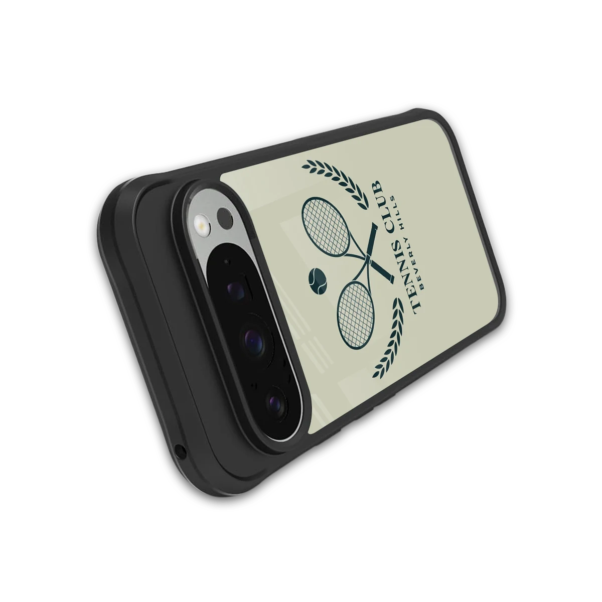 Tennis Club BH stylish phone case for google pixel 9 pro xl | glossy glass and slim fit