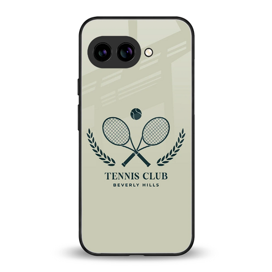 Tennis Club BH back phone cover | glass case for google pixel 9a