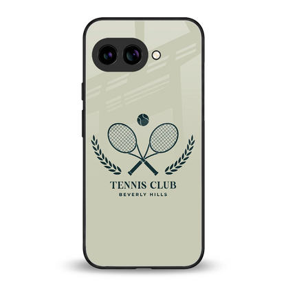 Tennis Club BH back phone cover | glass case for google pixel 10a