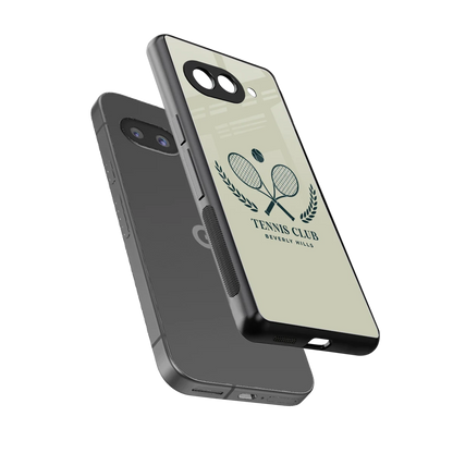 Tennis Club BH sleek google pixel 10a cover with tempered glass back and TPU edges