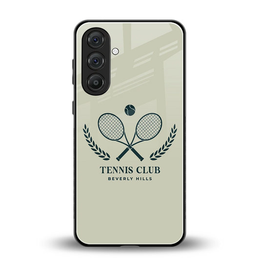 Tennis Club BH back phone cover | glass case for samsung galaxy m36 5g