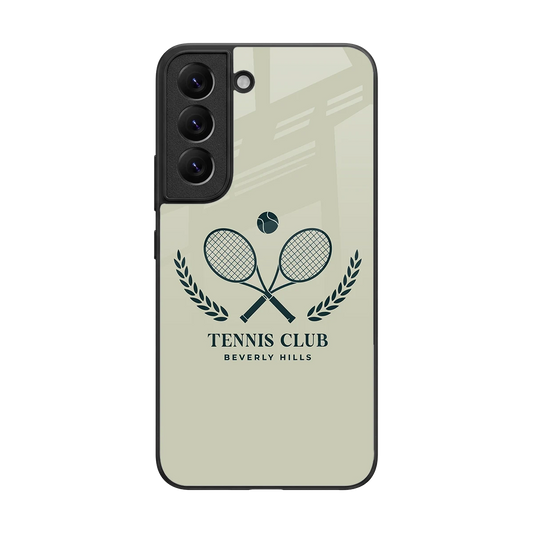 Tennis Club BH back phone cover | glass case for samsung galaxy s22