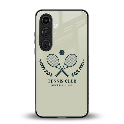 Tennis Club BH back phone cover | glass case for samsung galaxy s24 fe