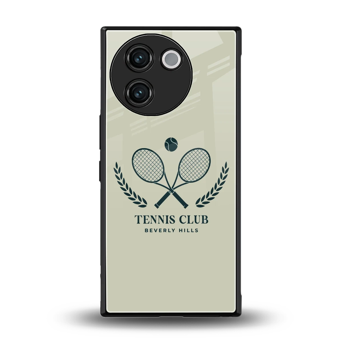 Tennis Club BH back phone cover | glass case for vivo v30e