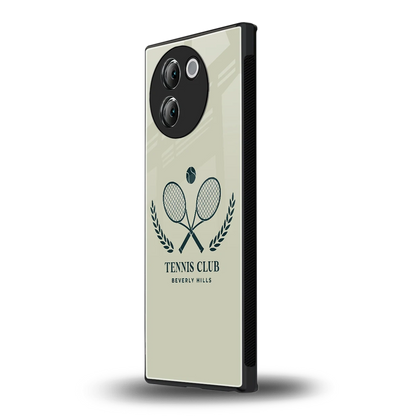 Tennis Club BH vivo v30e mobile cover | shockproof glass phone case