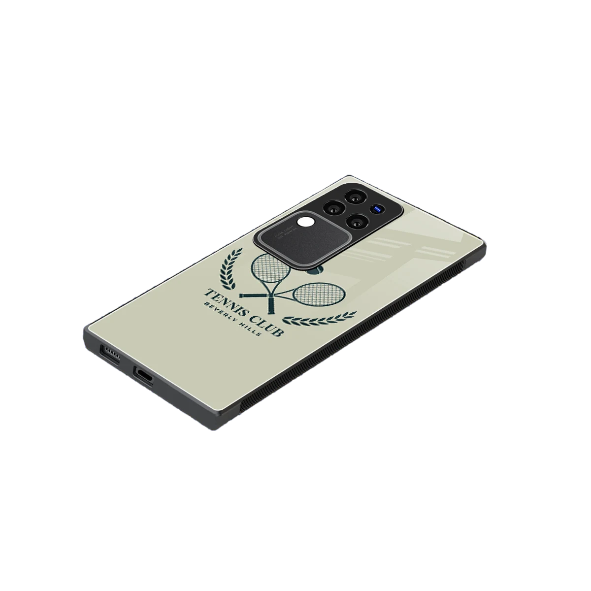 Tennis Club BH stylish phone case forvivo v30 pro | glossy glass and slim fit