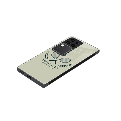 Tennis Club BH stylish phone case forvivo v30 pro | glossy glass and slim fit
