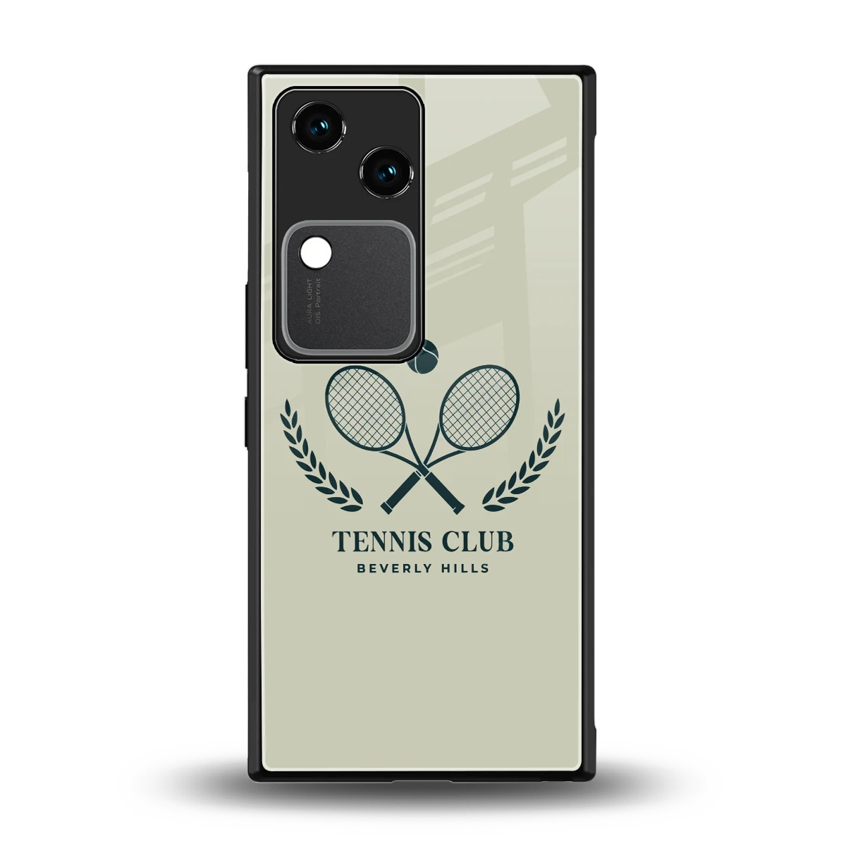 Tennis Club BH back phone cover | glass case for vivo v30