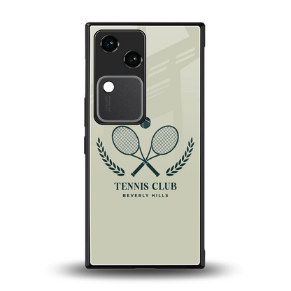Tennis Club BH back phone cover | glass case for vivo v30